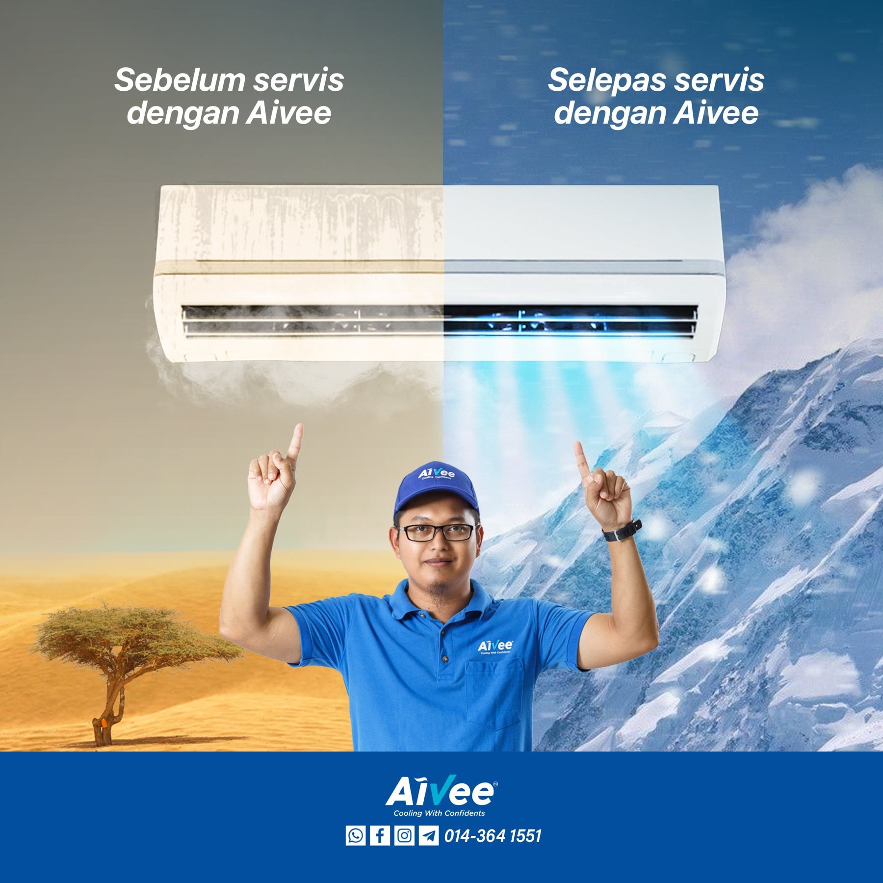 Air Cond (Air Condition) Service in Malaysia. Pakar Servis Penghawa Dingin di Kl & Selangor.