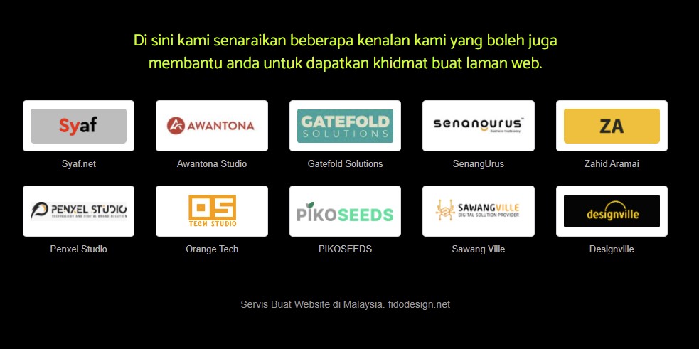 Servis Buat Website