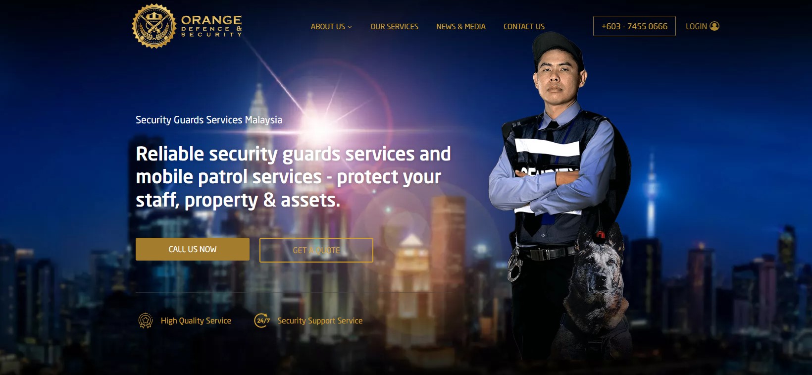 Top Security Guards Services Malaysia