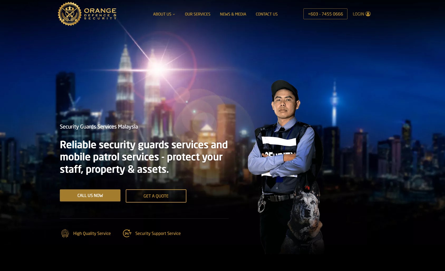 ORANGE DEFENCE & SECURITY SDN BHD