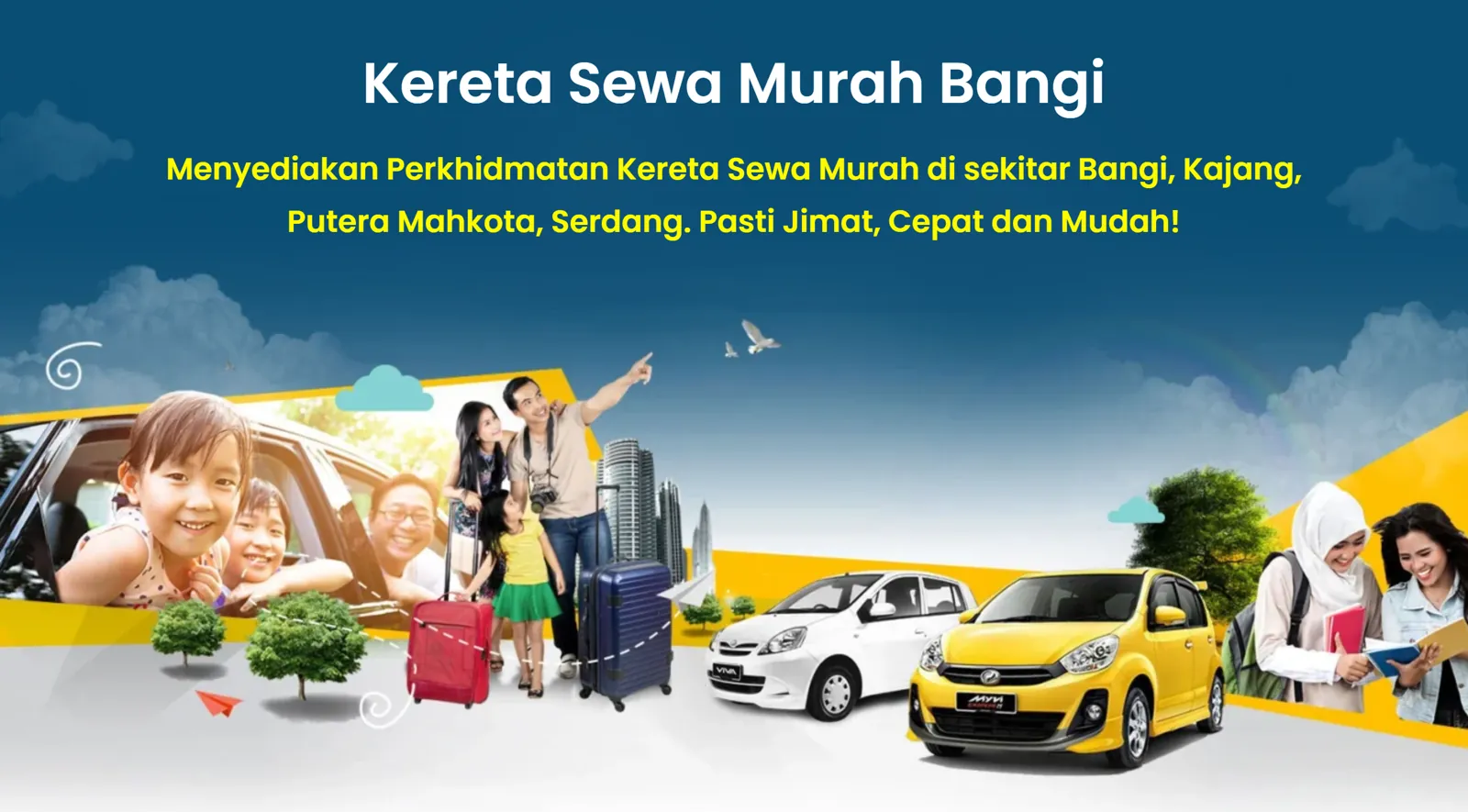 Sewa kereta murah di Kuala Lumpur: apa perlu tahu