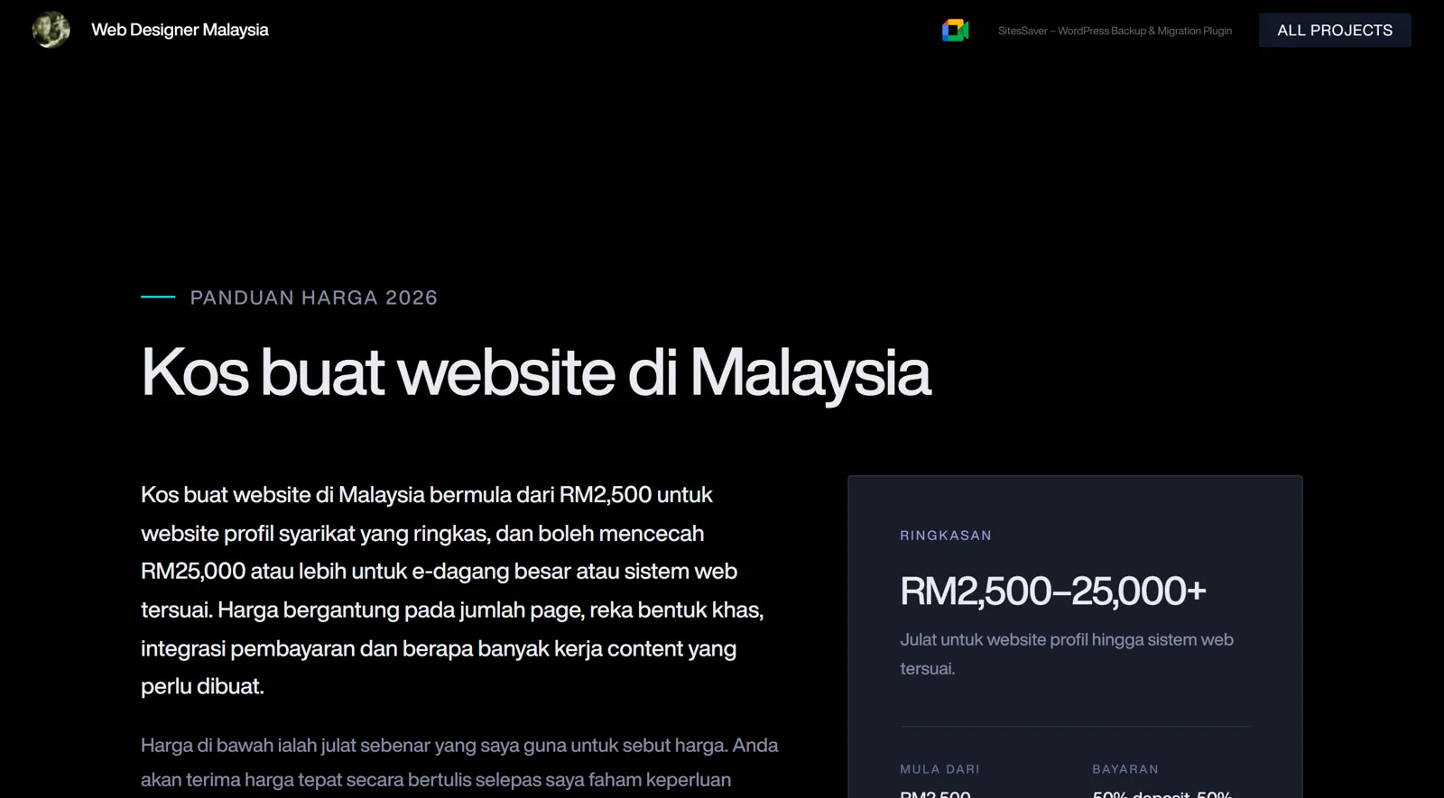 Fido Design: Servis Buat Website & Sistem Web
